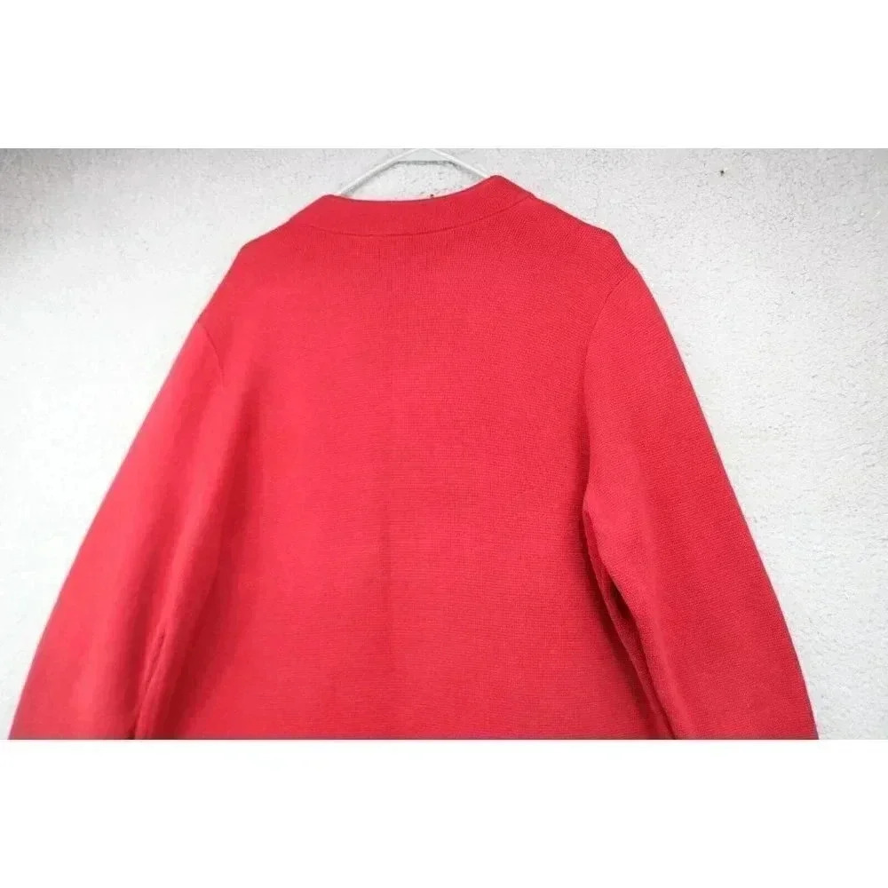 Chico's Color Block Convertable Open Front Cardig… - image 7